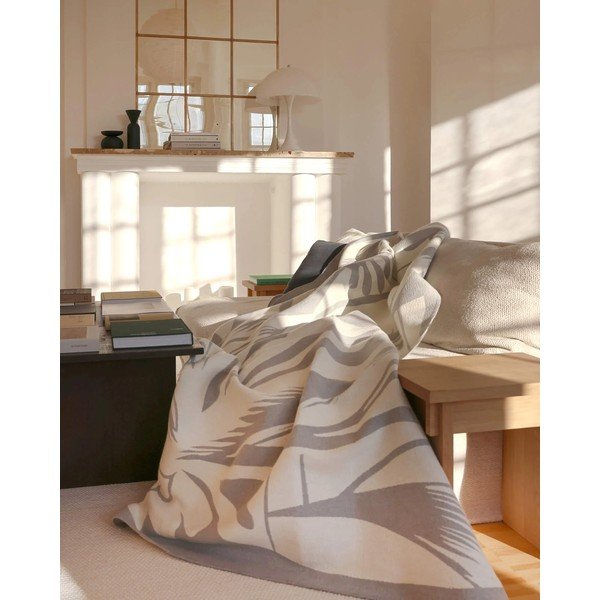 Svetlosivá deka 165x200 cm Lino – noo.ma-image-1