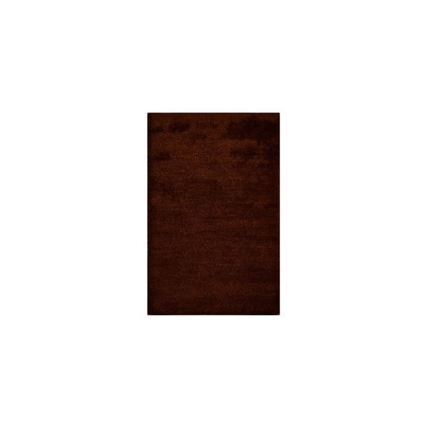 Vlnený koberec Himalaya Choco, 70x140 cm