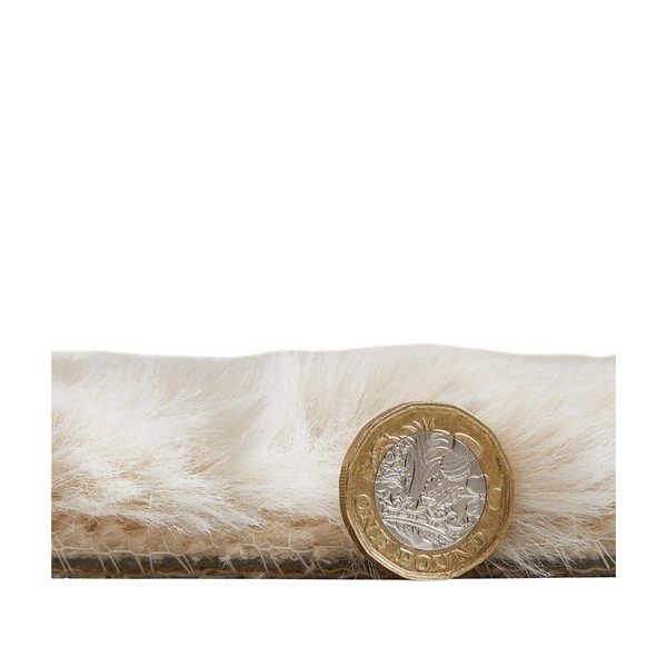 Krémovobiely koberec Think Rugs Teddy, 60 x 120 cm-image-3