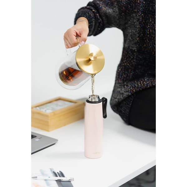 Ružová termoska 500 ml Fuori – Vialli Design-image-2