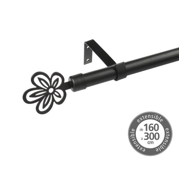 Kovová roztiahnuteľná garniža 160 - 300 cm – Casa Selección-image-1