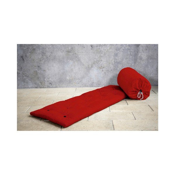 Futón/posteľ pre návštevy Karup Bed In a Bag Red