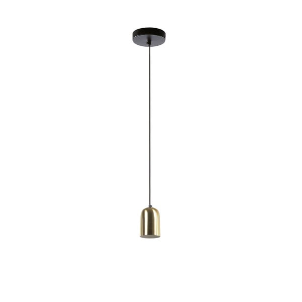 Stropné svietidlo s kovovým tienidlom v čierno-zlatej farbe ø 10,5 cm Eulogia - Kave Home