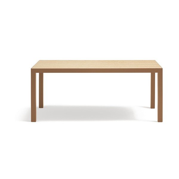 Jedálenský stôl s doskou z dubového dreva 75x180 cm Alma – Teulat-image-2