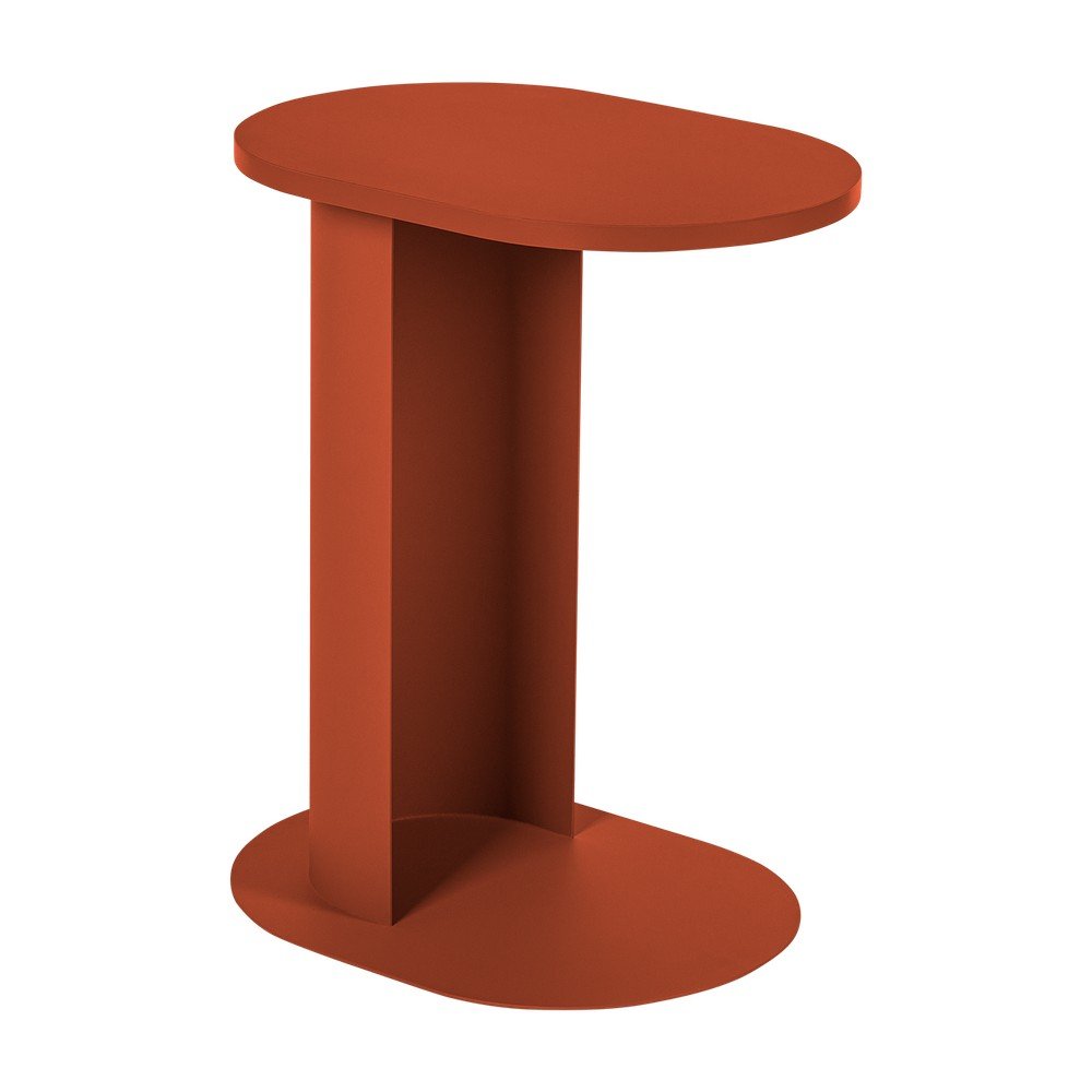 E-shop Kovový odkladací stolík 48x34 cm Nuno – noo.ma
