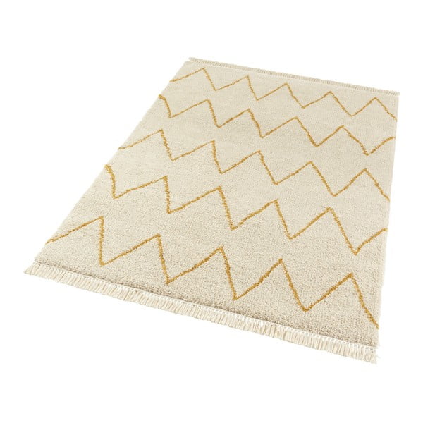 Krémovobiely koberec Mint Rugs Ruby, 80 x 150 cm-image-2