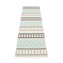 Sivo-tyrkysový vnútorný a vonkajší behúň 70x270 cm Asta Pale Turquoise – Pappelina