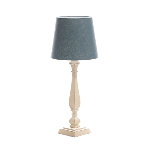 Stolná lampa Tower Light Blue/Cream, 60 cm