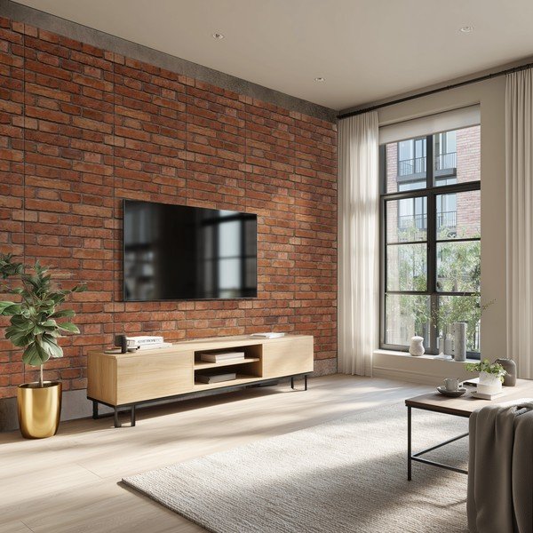 Látkové akustické panely v súprave 2 ks 60x60 cm Bricks – Styler-image-2