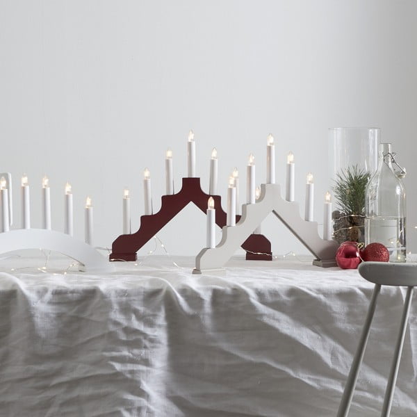 Vínovočervená svetelná dekorácia Ada – Star Trading-image-1