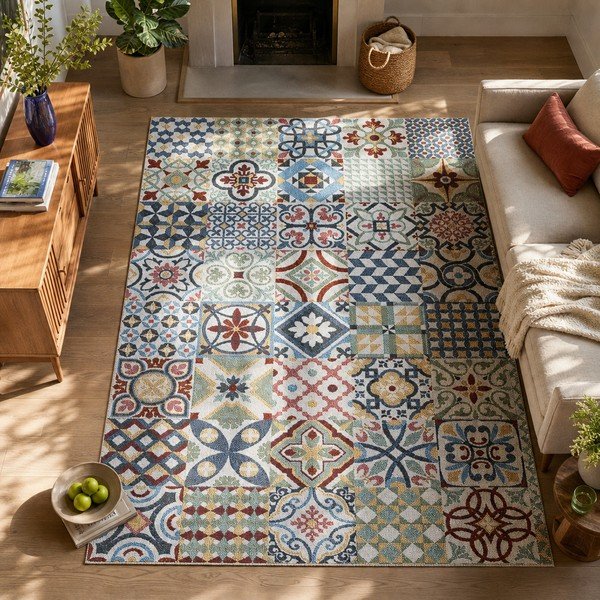 Koberec Universal Azulejos, 160 × 230 cm-image-1