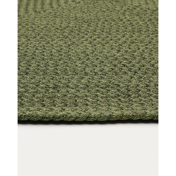 Zelený vnútorný a vonkajší koberec z recyklovaných vlákien 160x230 cm Despas – Kave Home-image-3