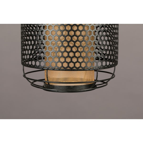 Čierne závesné svietidlo s kovovým tienidlom ø 25.5 cm Archer - Dutchbone-image-2