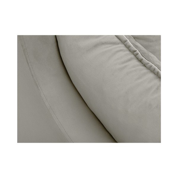 Béžová zamatová pohovka Mazzini Sofas Freesia, 150 cm-image-4