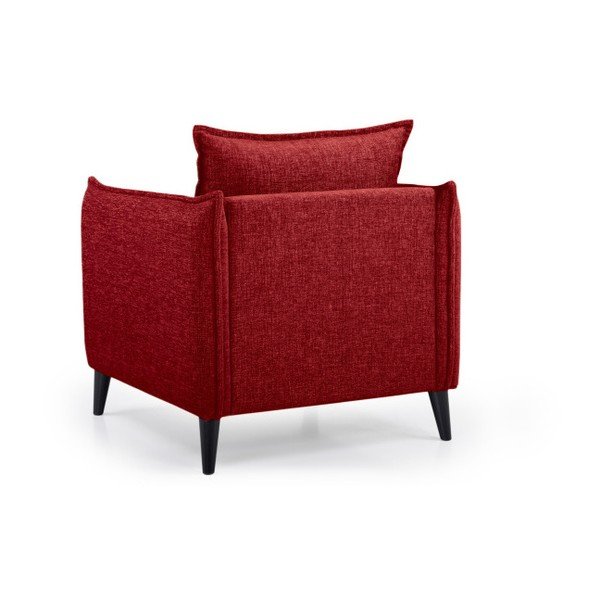 Červené kreslo Scandic Leo-image-2