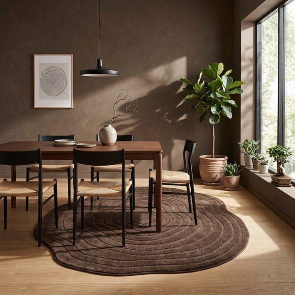 Hnedý koberec 160x230 cm Pebble – ESTE-image-1