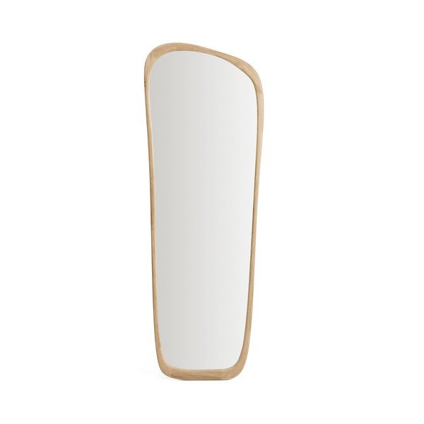 Nástenné zrkadlo s dreveným rámom 94,5x192 cm Alura – Kave Home-image-3