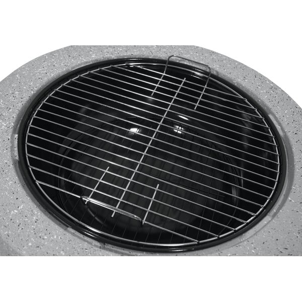 Sivé ohnisko z páleného kameňa Cattara La Palma-image-3