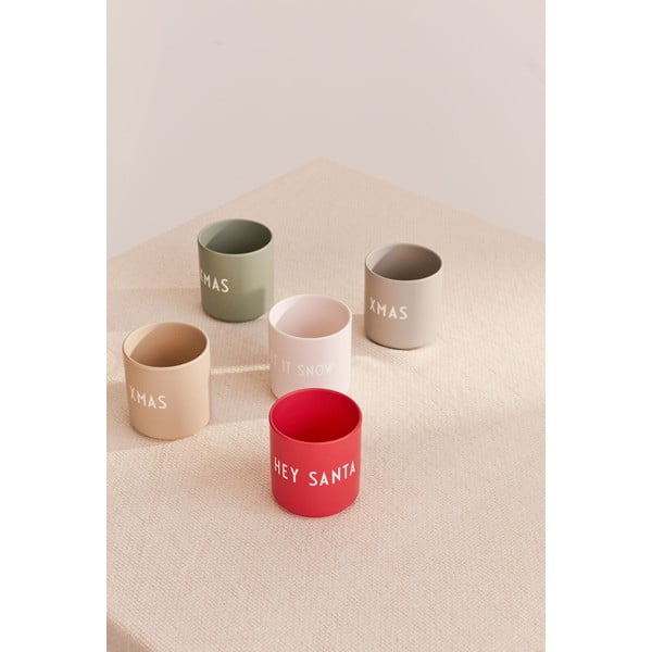 Sivý hrnček z imitácie porcelánu Design Letters Favourite, 0,25 l-image-1