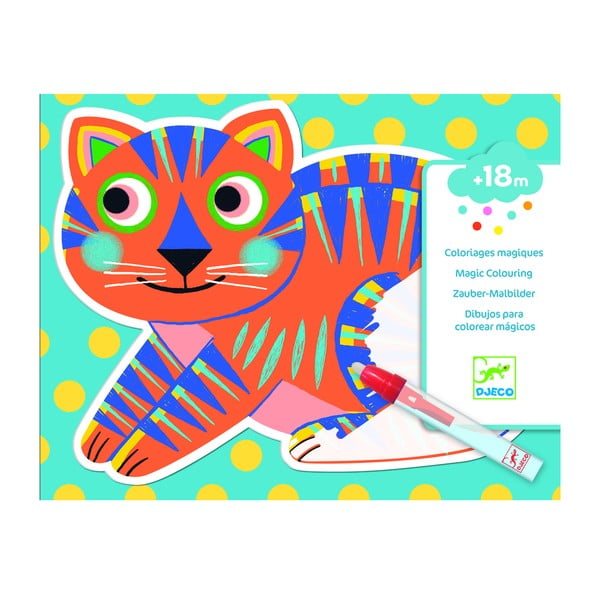 Vodné omaľovánky Djeco Veľké zvieratká-image-1