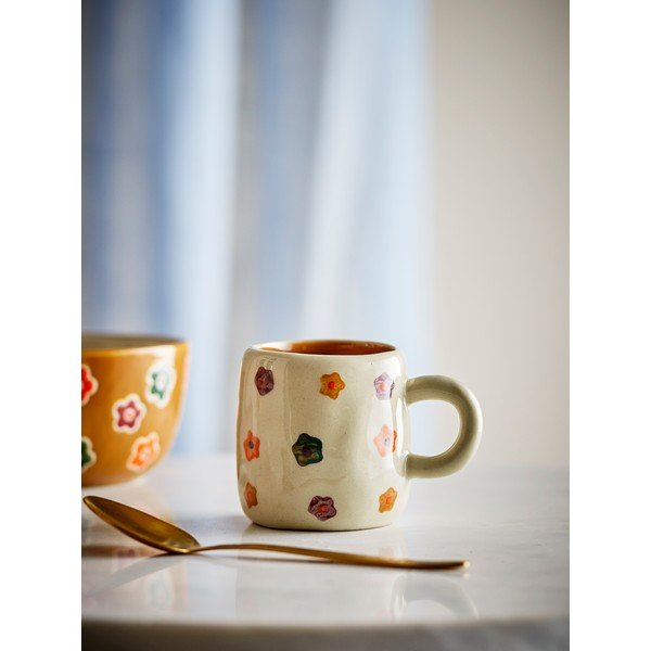 Béžový kameninový detský hrnček 130 ml Addy – Bloomingville Mini-image-1