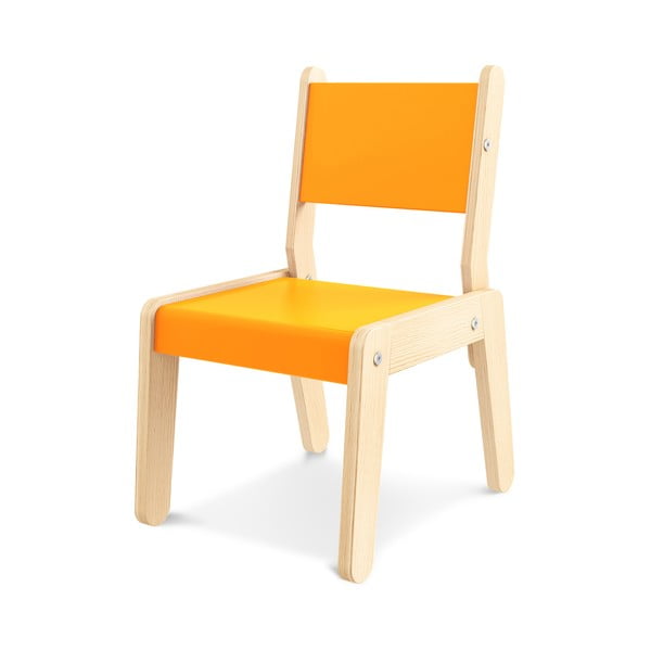 Oranžová detská stolička Timoore Simple