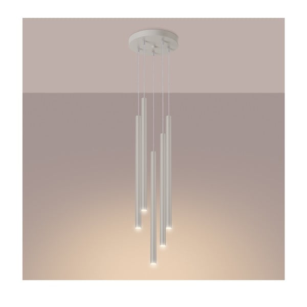 Krémové závesné svietidlo ø 25 cm Fideus – Sollux-image-1