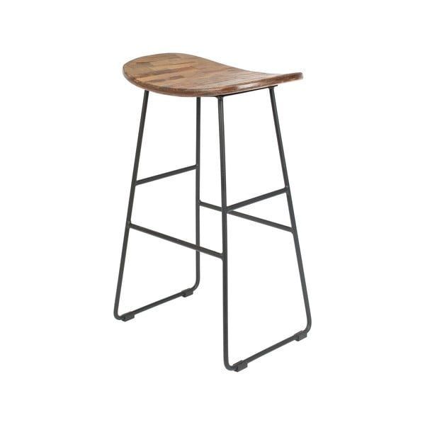 Barová stolička 2 ks v prírodnej farbe (výška sedadla 62 cm) Tangle – White Label-image-4