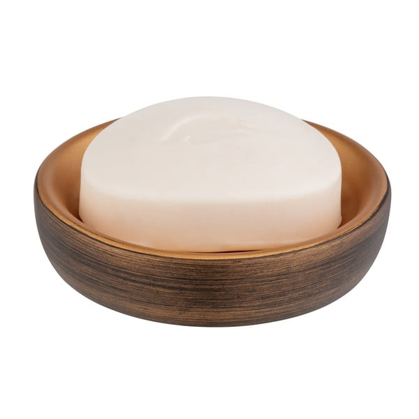 Hnedá nádobka na mydlo Wenko Palena-image-3