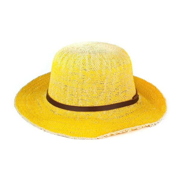 Žltý klobúk Art of Polo Pastel