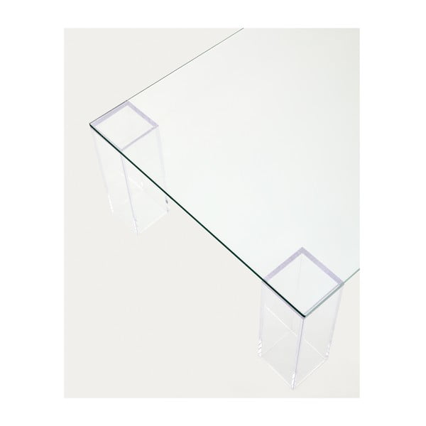 Sklenený konferenčný stolík 60x140 cm Adularia – Kave Home-image-4