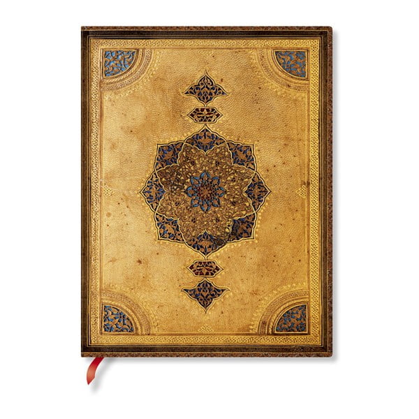 Zápisník s mäkkou väzbou Paperblanks Safavid, 18 x 23 cm