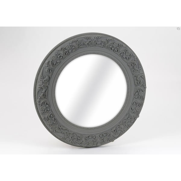 Zrkadlo Round Grey, 100 cm