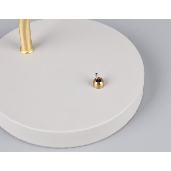 Stolová lampa s ohýbateľnou konštrukciou v zlatej farbe/slonovinová (výška  54 cm) Traveller – Trio-image-2