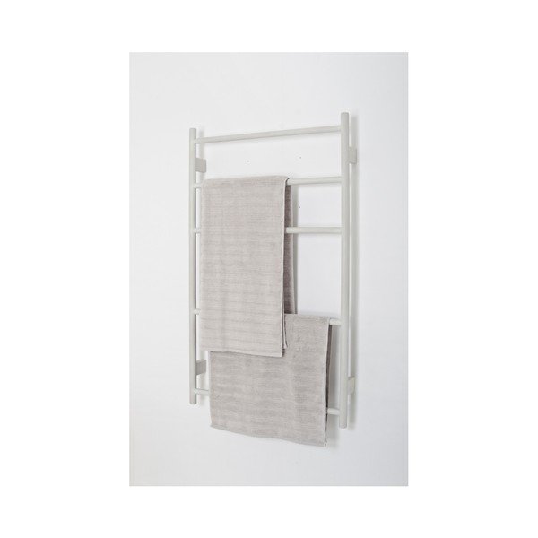 Sivý nástenný držiak na uteráky z dubového dreva Wireworks Towel Rail Wallbar-image-2