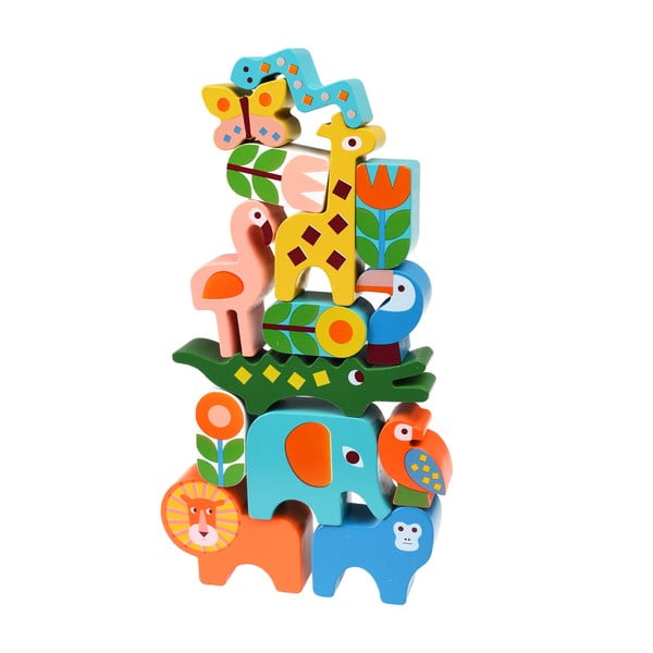 Drevená skladacia veža Wild Wonders – Rex London-image-2