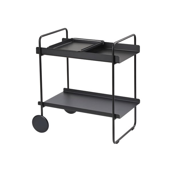 Kovový servírovací stolík na kolieskach 40.5x61 cm A-Cocktail – Zone-image-3