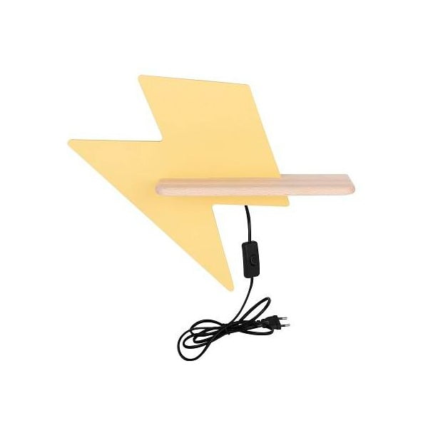 Žlté detské svietidlo Lightning - Candellux Lighting