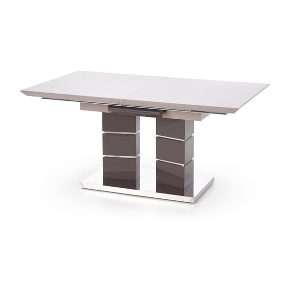 Sivý rozkladací jedálenský stôl Halmar Lord, dĺžka 160 - 200 cm