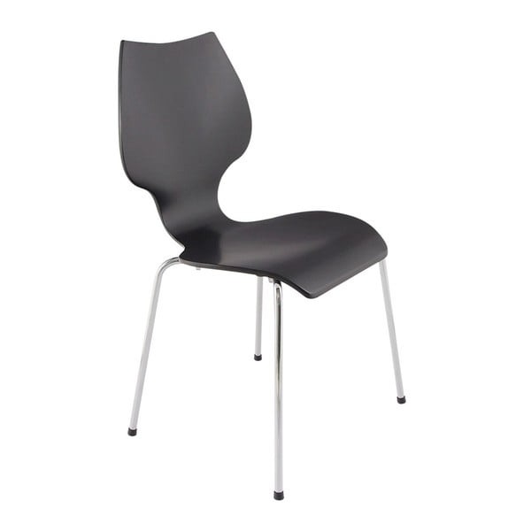 Čierna jedálenská stolička Kokoon Design Elipse