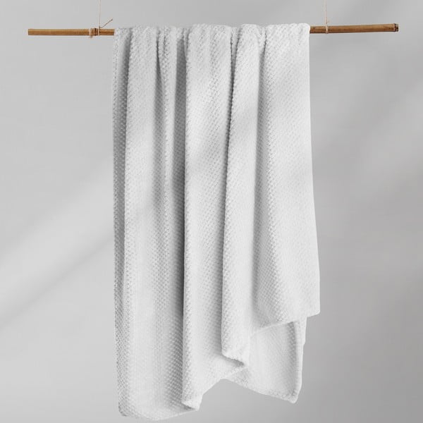 Biela deka z mikrovlákna DecoKing Henry, 150 x 200 cm-image-4