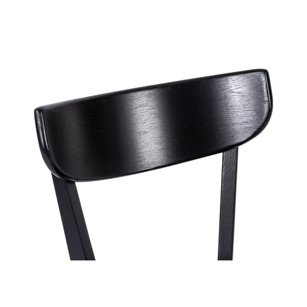 Čierne jedálenské stoličky z dubového dreva Arch - Bonami Essentials-image-4