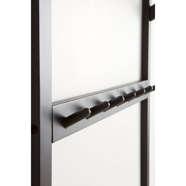 Čierna predsieňová zostava z borovicového dreva 75x190x32 cm Cole – Jotex-image-3