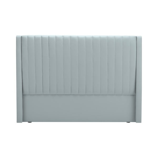 Čelo postele v striebornej farbe Cosmopolitan design Dallas, 160 × 120 cm
