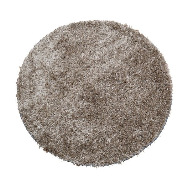 Ručne tuftovaný platinový koberec Funny, 150x150cm