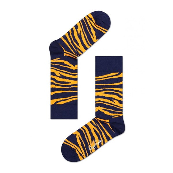 Ponožky Happy Socks Yellow Zebra, veľ. 41-46