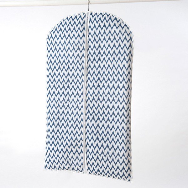 Textilný závesný obal na šaty Compactor ZigZag, 100 cm