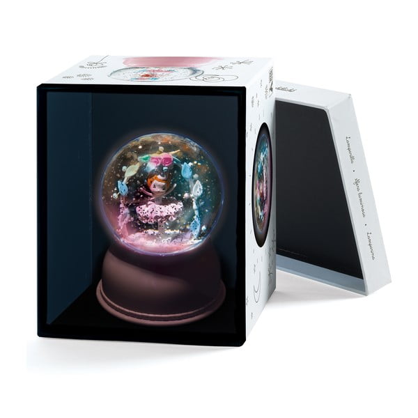 Ružové nočné svietidlo Djeco Balerina-image-3