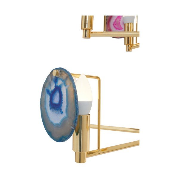 Kovové závesné svietidlo v zlatej farbe Glamour – Premier Housewares-image-3