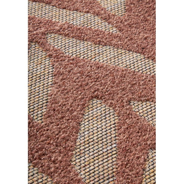 Vonkajší koberec z recyklovaných vlákien v tehlovej farbe 200x290 cm Georgette – Villeroy&Boch-image-4